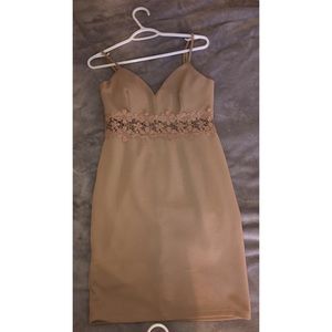 Nude dress